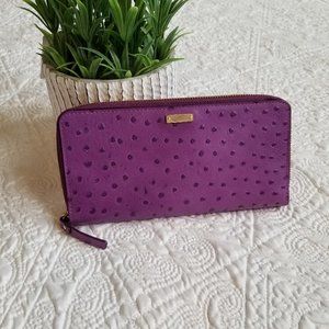 Kate Spade organizer wallet purple NEW